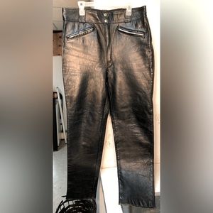 HD unisex rider leather pants